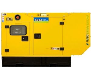 Дизельный генератор Aksa APD10P в кожухе  фото