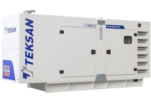 Дизельный генератор TEKSAN TJ350DW5L в кожухе  фото