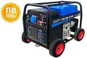Бензиновый генератор  PROF GGW 5.0/200EH (MMA/TIG/Cellulose)