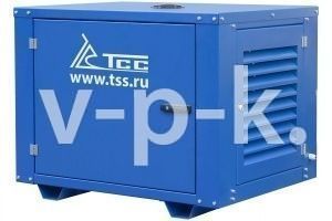 Бензиновый генератор ТСС SGG 7000Е в погодозащитном кожухе МК-1  фото