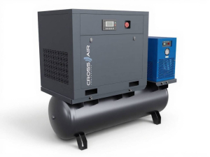 Винтовой компрессор CrossAir CA11-10RA-500DRY IP23 фото