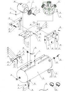 R 4150203000 Переходник (L) 3/8"MF для 500w95TБ-10
