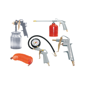 Набор пневмоинструмента Fubag 5 предметов (к/р с нижним бачком) фото