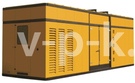 Дизельный генератор Aksa APD1650P в кожухе с АВР  фото