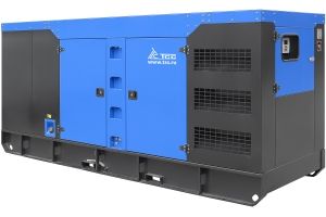 Дизельный генератор  АД-320С-Т400-1РКМ26 в шумозащитном кожухе