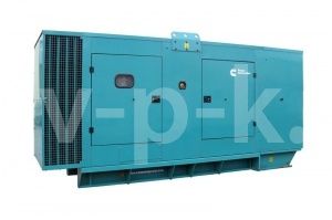 Дизельный генератор CUMMINS C400D5 в кожухе  фото