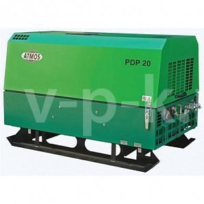 Винтовой компрессор ATMOS PDP20 10 на салазках фото