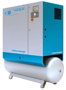 Винтовой компрессор KRAFTMANN VEGA 15 O R 500 10 для автосервиса фото