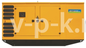 Дизельный генератор Aksa AVP655 в кожухе  фото
