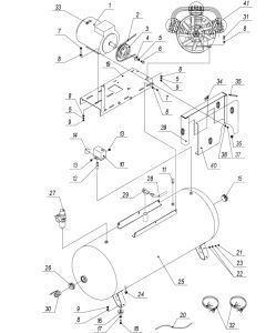 Болт М10х20 для 500lb75