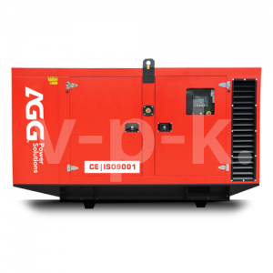 Дизельный генератор AGG D250D5 в кожухе  фото
