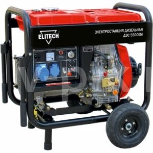 Дизельный генератор ELITECH ДЭС 5500 ЕM  фото