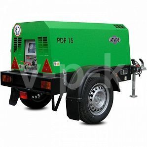 Винтовой компрессор ATMOS PDP20 10 фиксированный без тормоза фото