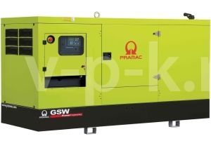 Дизельный генератор PRAMAC GSW110D 3-фазный в кожухе  фото