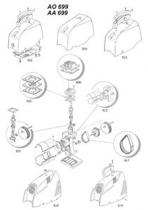 CYLINDER-PLATE SEAL FUBAG A60000R A650301 фото