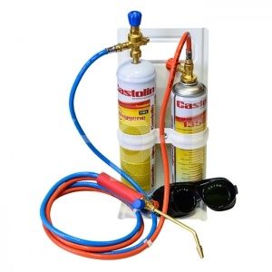 Castolin Горелка паяльн. Castolin 2000 Flex однораз. баллон (кислор.+пропан.балл., зажигалка), MESSER