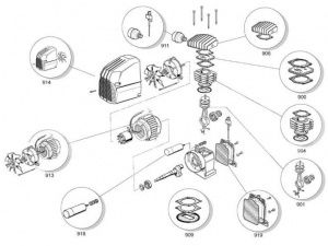 Комплект крышки двигателя фото