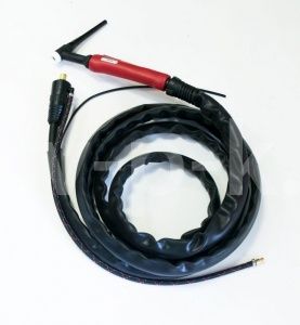 Aurora Горелка TIG 26 180A (35%), TIG 160,200 AC/DC, 8m (Track-50MMQ, газ-б/р) с упр. разъёмами 2-3-5pin фото