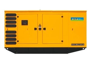 Дизельный генератор  APD500C в кожухе с АВР