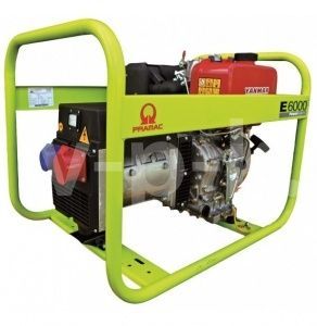 Дизельный генератор PRAMAC E6000, 400/230V, 50Hz