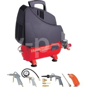 Поршневой компрессор  SERVICE MASTER KIT + набор из 6 предметов