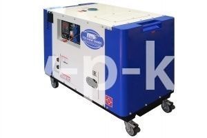 Дизельный генератор ТСС DGW-300ES в шумозащитном кожухе  фото