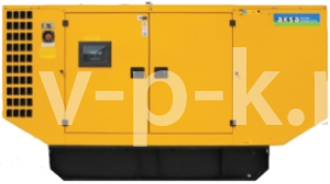 Дизельный генератор Aksa AD185 в кожухе  фото