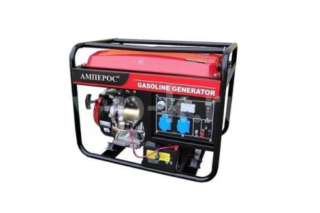 Бензиновый генератор Leega LT6500CL, колеса