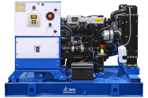 Дизельный генератор ТСС ЭД-16-Т400-1РПМ5 на шасси 039343 передвижной фото