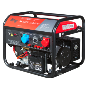 Бензиновый генератор Fubag BS 8500 XD ES DUPLEX 641090 асинхронный фото