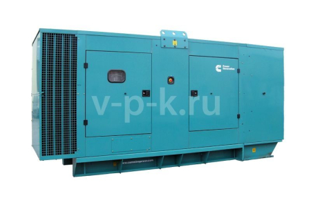 Дизельный генератор  C400D5 в кожухе