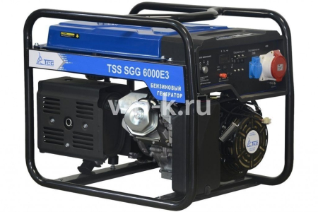 Бензиновый генератор ТСС SGG 6000 E3