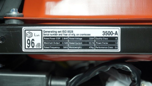 Бензиновый генератор Loncin LC3500-AS 06070 4-х тактный фото