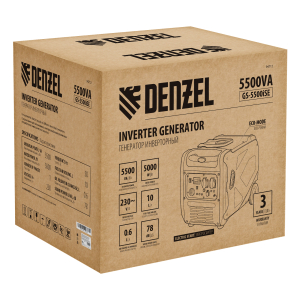 Бензиновый генератор DENZEL GS-5500iSE 94712 (инверторный) фото