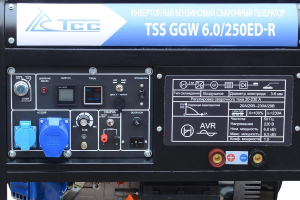 Бензиновый генератор ТСС GGW 6.0/250ED-R 022959 сварочный фото