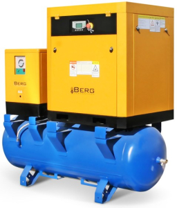 Винтовой компрессор Berg ВК-15РО-500 7 (IP54) для шиномонтажа фото