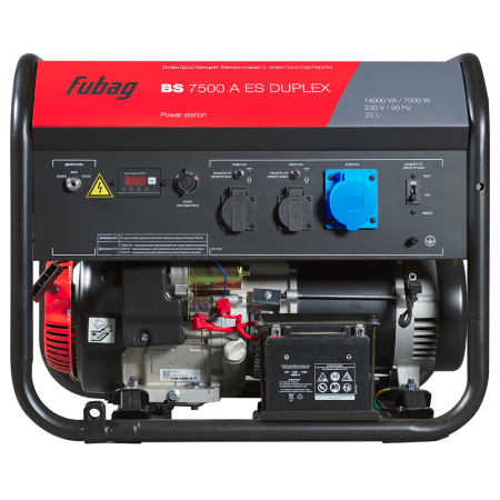 Бензиновый генератор  BS 7500 A ES DUPLEX