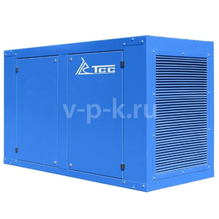 Дизельный генератор ТСС АД-100С-Т400-1РМ20 в погодозащитном кожухе с АВР
