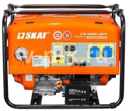 Бензиновый генератор Скат УГБ-5000Е/АВТО