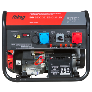 Бензиновый генератор Fubag BS 8500 XD ES DUPLEX 641090 фото