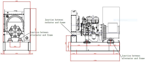 Дизельный генератор ТСС ЭД-8-230-1РПМ5 на шасси 039332 фото