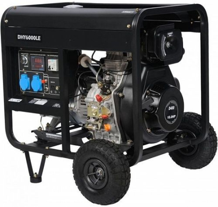 Дизельный генератор Hyundai DHY 6000LE