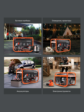 Бензиновый генератор  GRS 3500 E