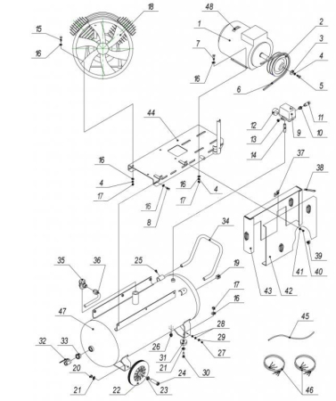 Кран для 100v90