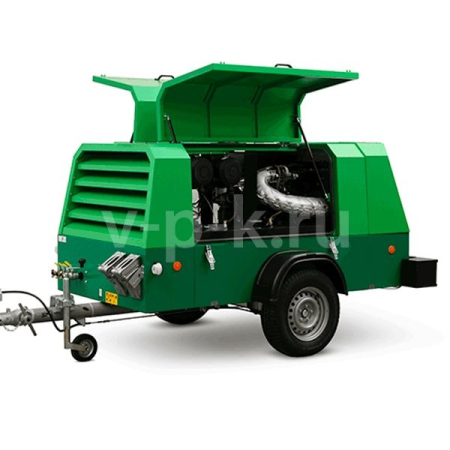 Винтовой компрессор  PDP70(KUBOTA) 12 фиксированный с тормозом