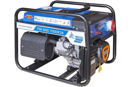 Бензиновый генератор  SGG 7000E3A с в кожухе МК-1.1