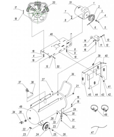 Провод для 100w80