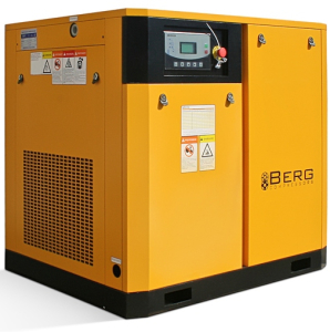Винтовой компрессор Berg ВК-37Р-Е 7 (IP23) масляный с ременным приводом фото