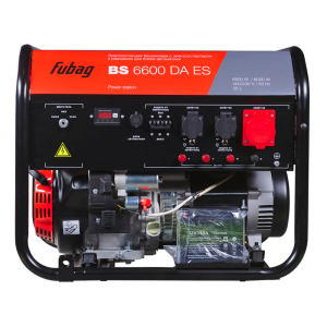 Бензиновый генератор Fubag BS 6600 DA ES 646282 фото