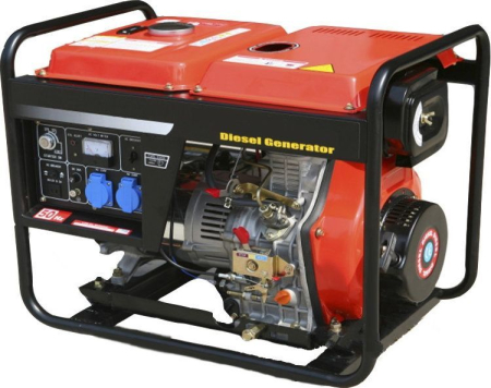 Дизельный генератор Leega LDG7500СLE стартер